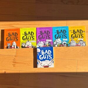 The Bad Guys Book Series Set #1-5 & 9.